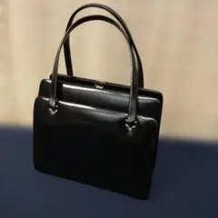 ★【本日限定特価！フォーマルハンドバッグ黒/冠婚葬祭等】