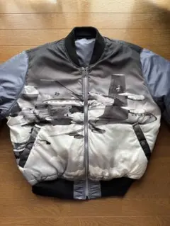 航空機プリント MA-1ジャケット