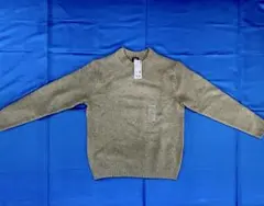 スフレヤーン クルーネックセーター 50 Light Green Lサイズ