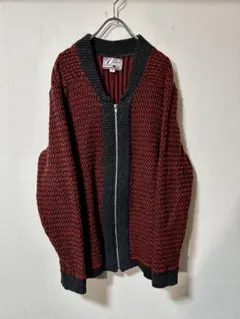 HARE テープステッチラインニットカーディガン レッド 東海オンエア