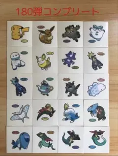 180弾コンプリート◆ポケモンパン デコキャラシール◆