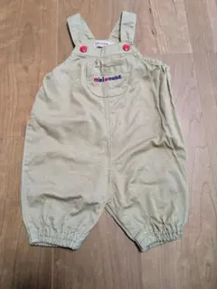 ミキハウス S ベージュ ロンパース