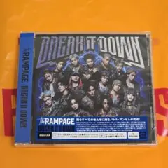 THE RAMPAGE ランペ シングル BREAK IT DOWN CD