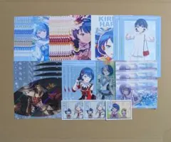 プロセカ 桐谷遥 特典 ポストカード クリアしおり ステッカー イラストカード