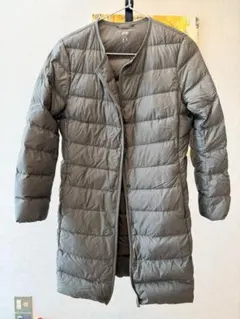 UNIQLO ULTRA LIGHT DOWN ロングコート グレー