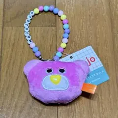 mojojojo ビーズチェーン付きフェイスマスコット　ストラップ　キーホルダー