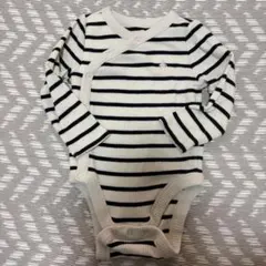 gap ボーダー　ボディスーツ