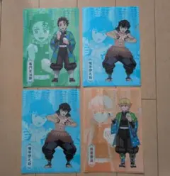 【セール】鬼滅の刃 クリアファイル 3種セット 炭治郎 善逸 猪之助 未使用品