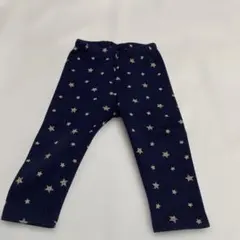 UNIQLO 星柄 ボトムス 80サイズ ネイビー