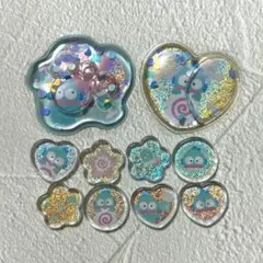 み*ゆ様 ⑦サンリオ ハンギョドン ウォーターシール おはじきシール おすそ分け