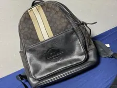 COACH ストライプデザイン リュックのサムネイル