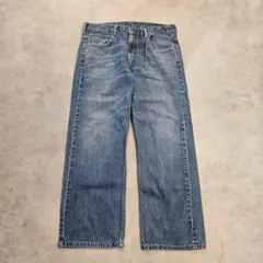 リーバイス569 Levis W34 ブルーデニム 青 古着 ボトム 19339