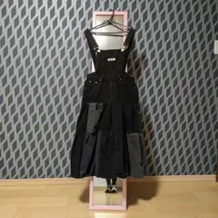 デニムリメイクジャンパースカート