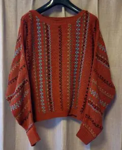 アーバンリサーチ　 ニットセーター　 長袖　ストライプ　美品