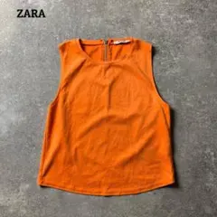 【ザラ トラファルック】ZARA フェイクスウェード カットソー ノースリーブ