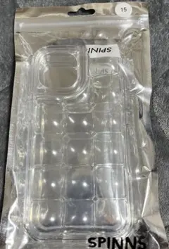 SPINNS 透明バブルデザインケース iPhone15用