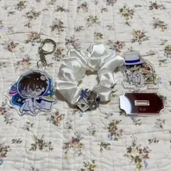 名探偵コナン 怪盗キッド 黒羽快斗ユニバ シュシュ ヘアゴム アクスタ