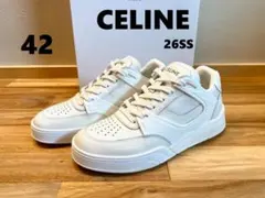 【新品】CELINE セリーヌ カーフスキン＆メッシュ ロースニーカーCT-09のサムネイル
