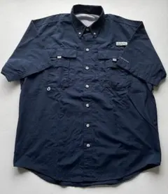 コロンビア バハマ2半袖フィッシングシャツColumbia PFG ネイビーSのサムネイル