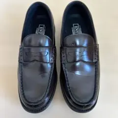 ENTRY ダークブラウン メンズローファー24.5cm