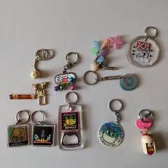 キーホルダーセット（11個）観光地お土産