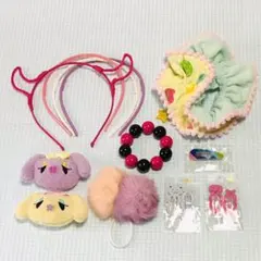 ガールズヘアアクセサリーセット