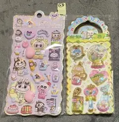 SALE 【新品　国内購入ぷっくり立体シールセット　23同梱割有(条件、限度有)