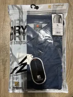 I'Z FRONTIER 3L チェック柄ポロシャツ