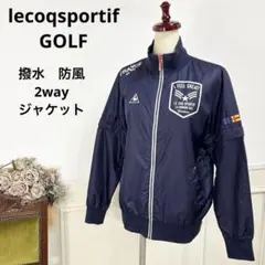 87美品　lecoqsportifGOLF 撥水　防風　ジャケット　フィラ