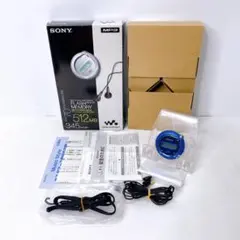 WALKMAN NW-E405 512MB オーシャンブルー 動作確認済 箱付 - メルカリ