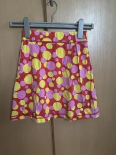 ドット柄 ミニスカート レッド ピンク イエローのサムネイル