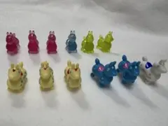 ポケモン 消しゴム ポケ消し レアカラー クリア 透明系 フィギュア