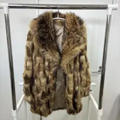 毛皮コート 岐阜毛被 ラクーン