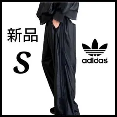 新品★黒★S★オーバーサイズファイヤーバードトラックパンツ★ワイドパンツ★男女