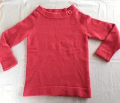 AWAW ピンク 長袖ニット M