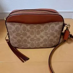 COACH☆ ショルダーバッグ ベージュ/ブラウン