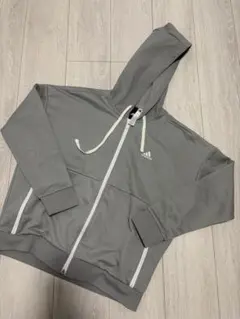 adidas アディダス ジャージ 上下セット セットアップ グレー Sサイ