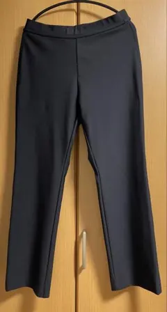 ラ・シュシュパンツ　ストレートブラック　Lサイズ