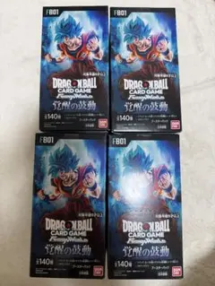 ドラゴンボールカードゲーム 新品未開封 覚醒の鼓動 4BOX