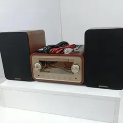 ORION ミニコンポ 本体 木目調 レトロデザイン SMC-280BT - メルカリ