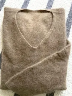 DAMA collection カシミヤニット プルオーバー ラクーンニット