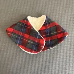 ￼新品未使用　リバーシブル￼ふわふわ襟巻き　￼おやすみ襟巻き