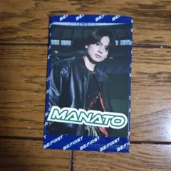 BE:FIRST MANATO スタジアムフォトカード