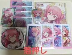 プロセカ 桃井愛莉 エピカ 箔押し バースデー缶バッジ ミニ色紙 第19弾A