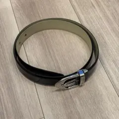 モンブラン ホワイトスター クロコ型押し レザー バックル刻印ベルト