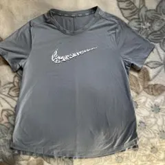 Nike Dri-FIT グレー Tシャツ レディース