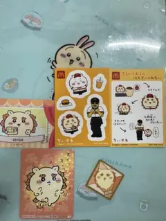ちいかわ シーサー ステッカー/シール 5点まとめ売り