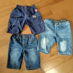 ハーフパンツ 3点セット サイズ100