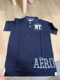 Aeropostale ポロシャツ ブラック Sサイズ　新品未使用のサムネイル