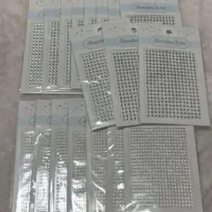 ラインストーン シール デコパーツシール